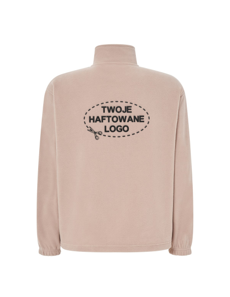 Gruby męski POLAR 300 z wyhaftowanym Twoim logo - Sand