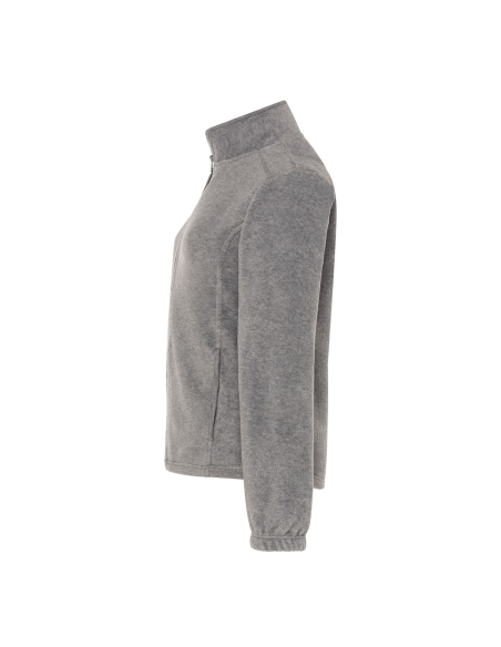 Gruby damski POLAR 300 z wyhaftowanym Twoim logo - Grey Melange