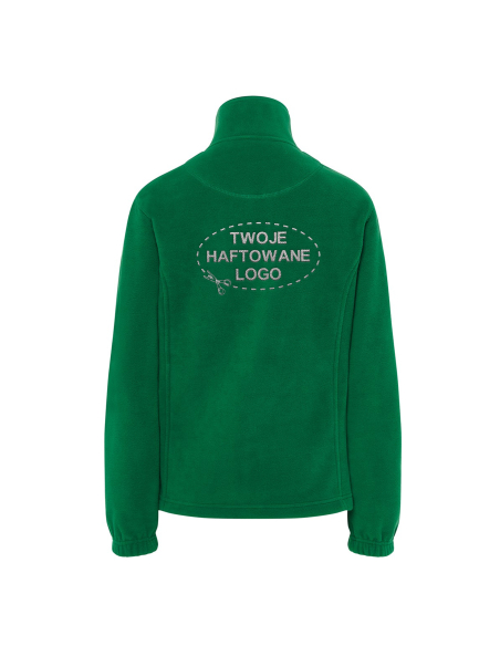 Gruby damski POLAR 300 z wyhaftowanym Twoim logo - Kelly Green