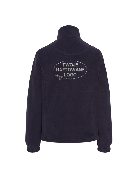 Gruby damski POLAR 300 z wyhaftowanym Twoim logo - Navy