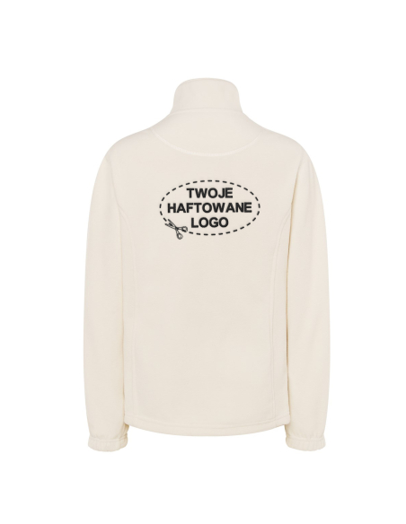 Gruby damski POLAR 300 z wyhaftowanym Twoim logo - Off White