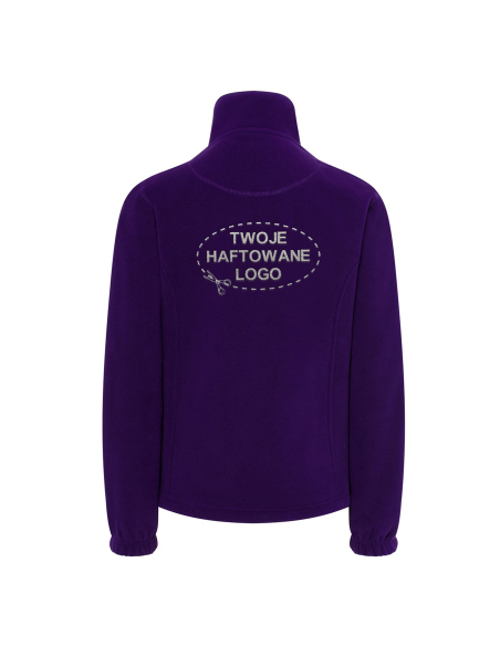 Gruby damski POLAR 300 z wyhaftowanym Twoim logo - Purple