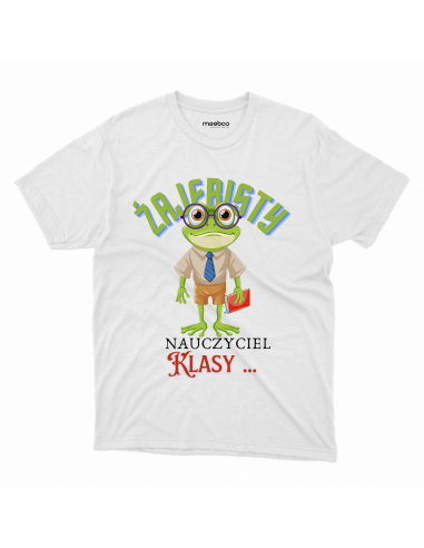 KOSZULKA MĘSKA Żajebisty nauczyciel...