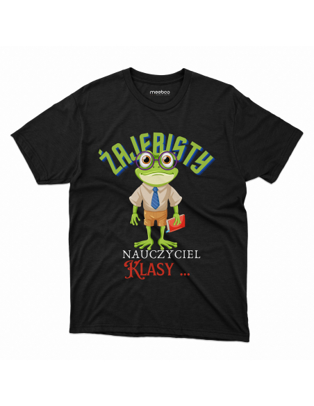 KOSZULKA MĘSKA Żajebisty nauczyciel klasy