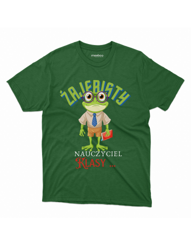 KOSZULKA MĘSKA Żajebisty nauczyciel...