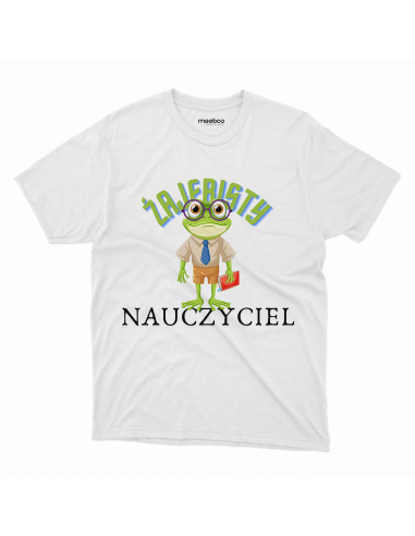 KOSZULKA MĘSKA Żajebisty nauczyciel