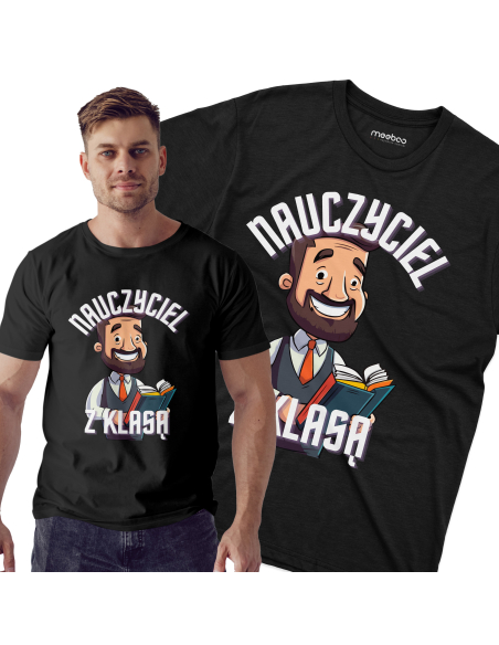 KOSZULKA MĘSKA Nauczyciel z klasą