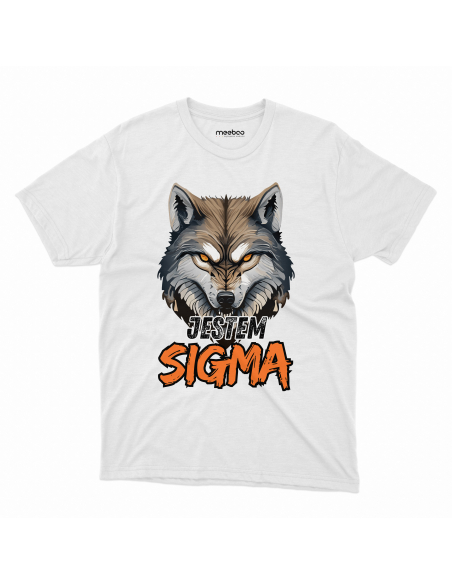 KOSZULKA MĘSKA Jestem sigma wilk