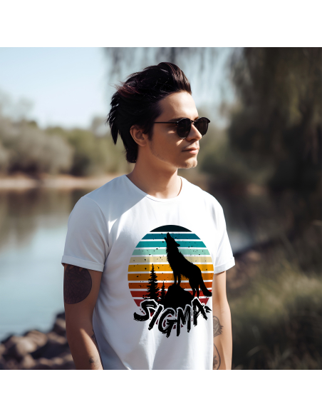 KOSZULKA MĘSKA Sigma wilk