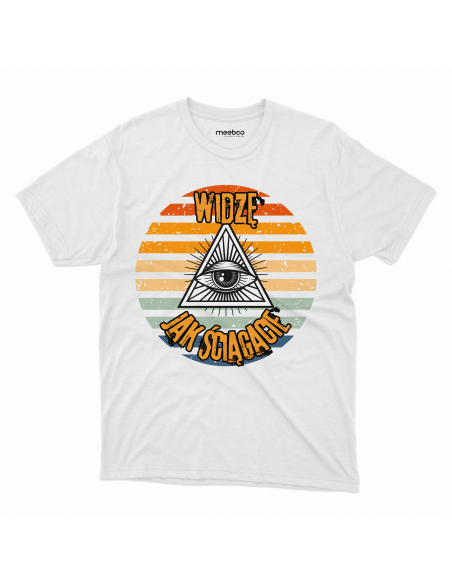 KOSZULKA MĘSKA Widzę jak ściągacie