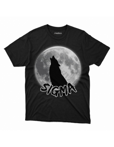 KOSZULKA MĘSKA Sigma wilk i księżyc