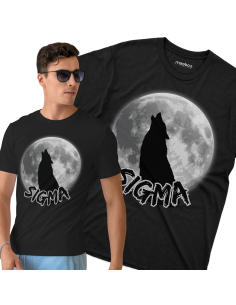 KOSZULKA MĘSKA Sigma wilk i...