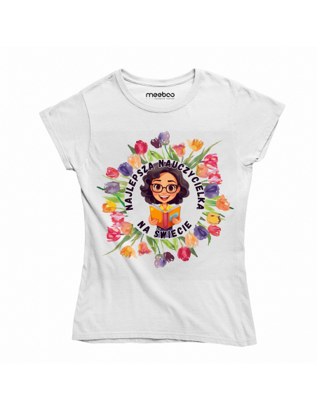 KOSZULKA DAMSKA Najlepsza nauczycielka na świecie