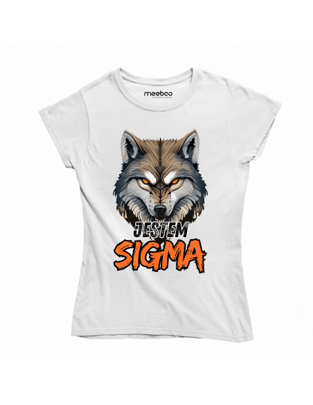 KOSZULKA DAMSKA Jestem sigma wilk