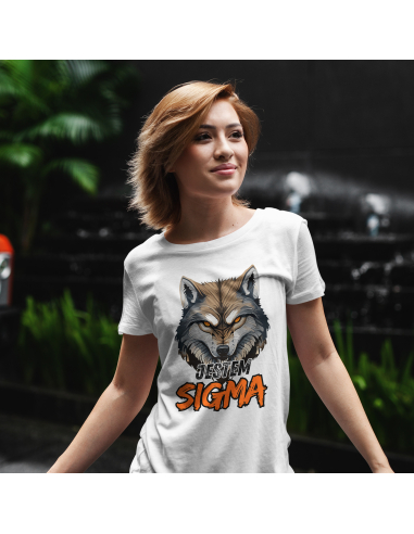 KOSZULKA DAMSKA Jestem sigma wilk