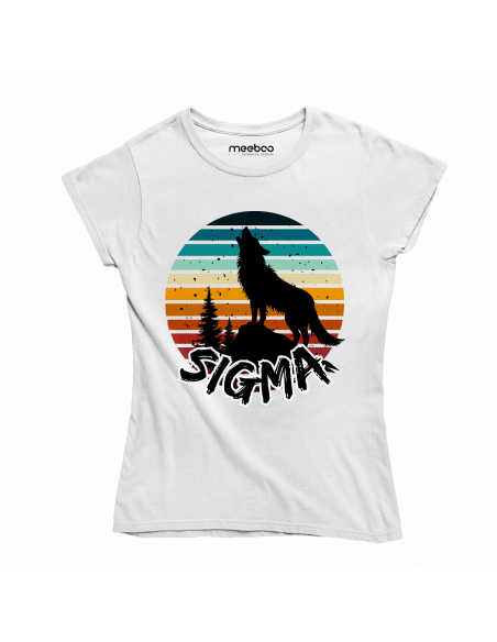 KOSZULKA DAMSKA Sigma wilk