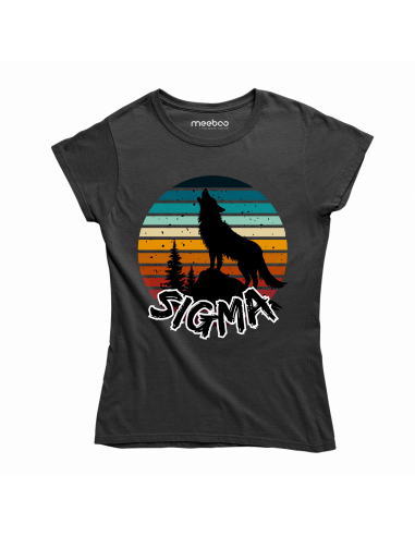 KOSZULKA DAMSKA Sigma wilk