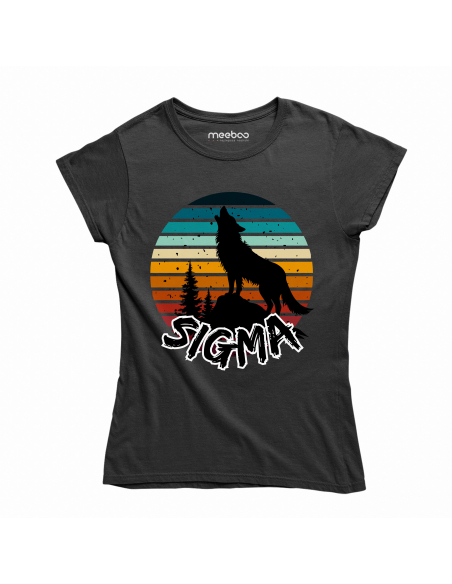 KOSZULKA DAMSKA Sigma wilk