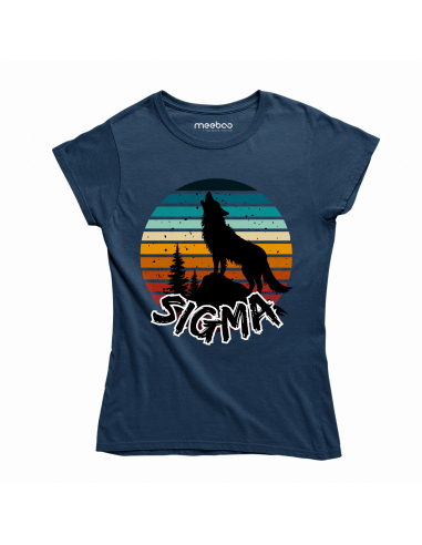 KOSZULKA DAMSKA Sigma wilk