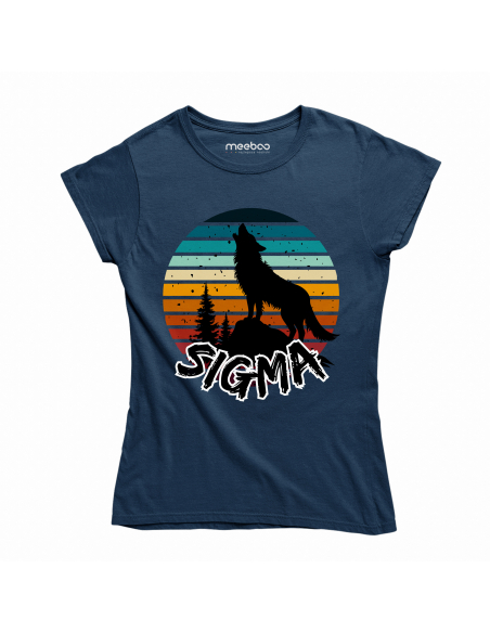 KOSZULKA DAMSKA Sigma wilk