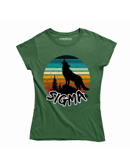 KOSZULKA DAMSKA Sigma wilk