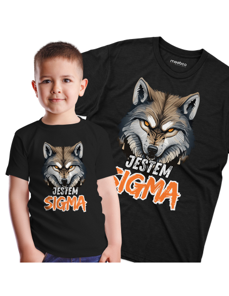 Koszulka DZIECIĘCA Jestem sigma wilk