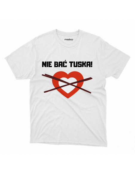 KOSZULKA MĘSKA Nie bać tuska serduszko