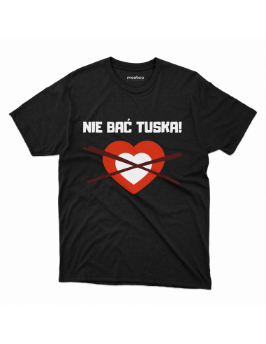 KOSZULKA MĘSKA Nie bać tuska serduszko
