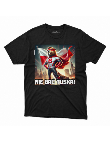 KOSZULKA MĘSKA Bóbr nie bać tuska