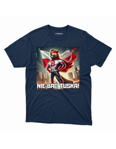 KOSZULKA MĘSKA Bóbr nie bać tuska