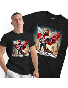 KOSZULKA MĘSKA Bóbr nie bać...
