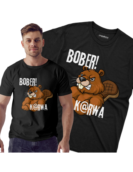KOSZULKA MĘSKA Bober k@rwa