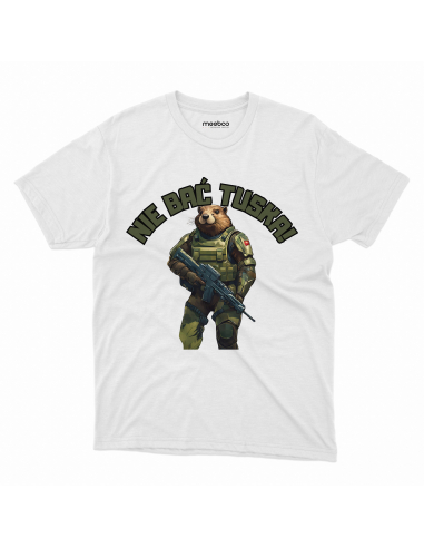 KOSZULKA MĘSKA Bober nie bać tuska...