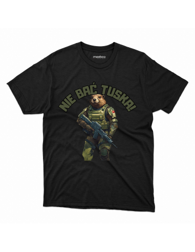 KOSZULKA MĘSKA Bober nie bać tuska...