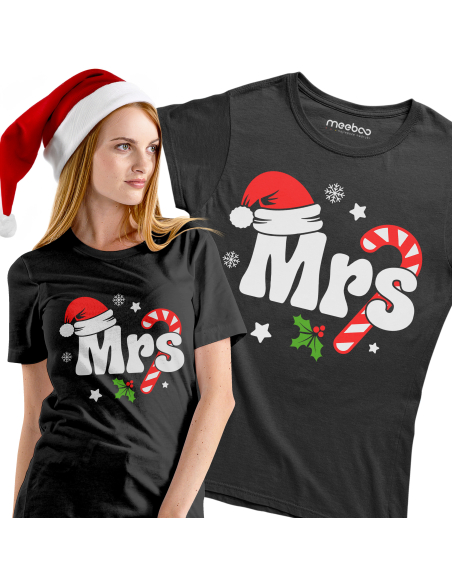 KOSZULKA DAMSKA Świąteczna Mrs