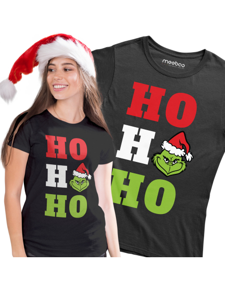 KOSZULKA DAMSKA Grinch Ho ho ho
