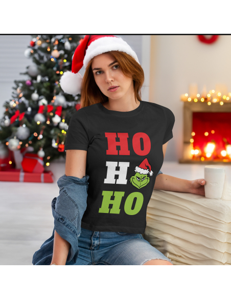 KOSZULKA DAMSKA Grinch Ho ho ho