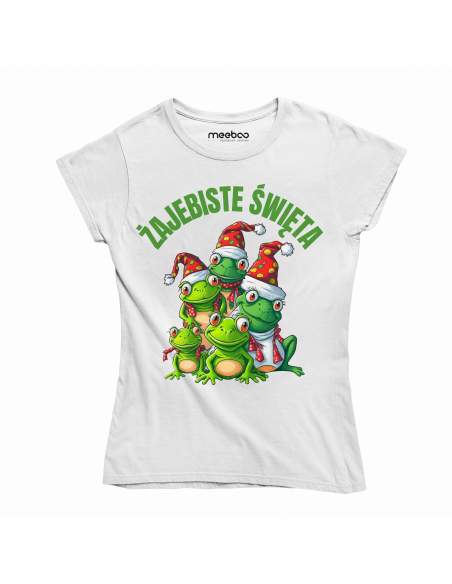 KOSZULKA DAMSKA Żajebiste święta