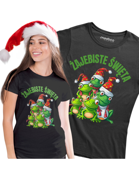 KOSZULKA DAMSKA Żajebiste święta