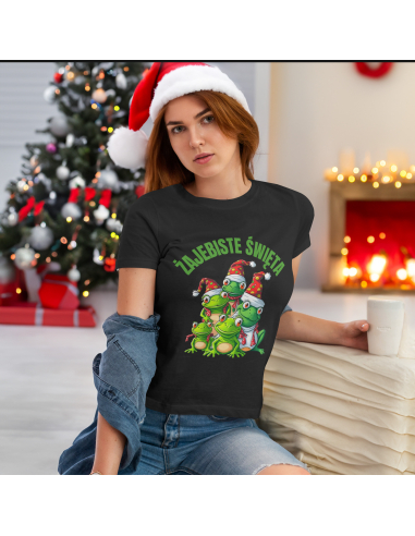 KOSZULKA DAMSKA Żajebiste święta