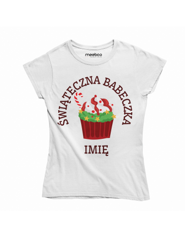 KOSZULKA DAMSKA Świąteczna babeczka +...