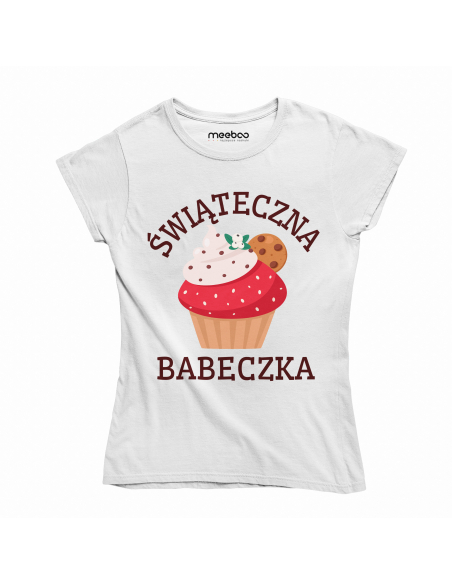 KOSZULKA DAMSKA Świąteczna babeczka
