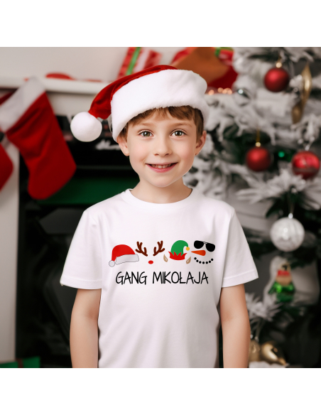 KOSZULKA DZIECIĘCA Gang mikołaja