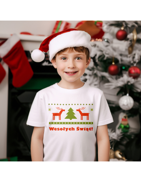 KOSZULKA DZIECIĘCA Wesoły sweterek