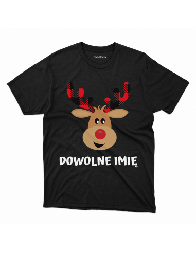 KOSZULKA DZIECIĘCA Renifer + Twoje imię