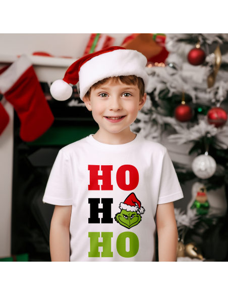 KOSZULKA DZIECIĘCA Grinch Ho ho ho