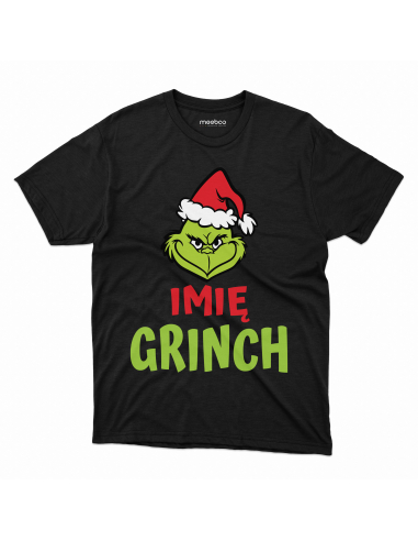 KOSZULKA DZIECIĘCA Grinch + Twoje imię