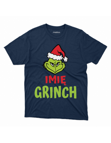 KOSZULKA DZIECIĘCA Grinch + Twoje imię