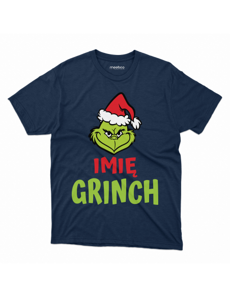 KOSZULKA DZIECIĘCA Grinch + Twoje imię