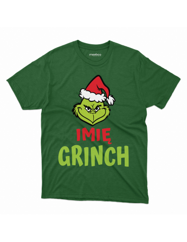 KOSZULKA DZIECIĘCA Grinch + Twoje imię